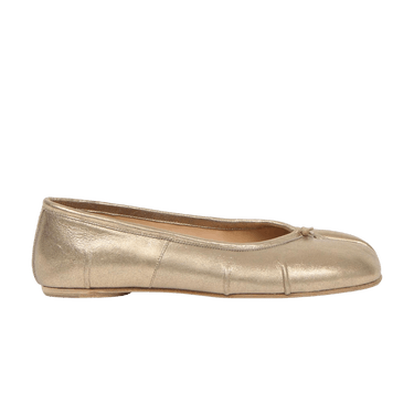 Maison Margiela Wmns New Tabi Ballerina 'Cream Gold'