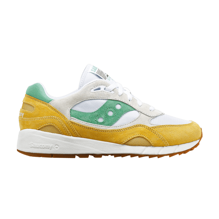 Saucony Shadow 6000 'White Green Mustard' S70441 42