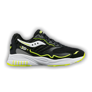 Saucony 3D Grid Hurricane 'Black White'