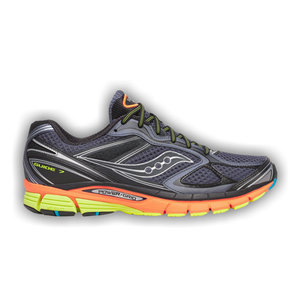 Saucony ProGrid Guide 7 'Grey Orange Lime'