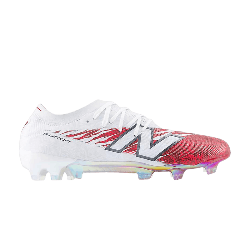Bukayo Saka x New Balance Furon Elite FG V8 'White Burgundy Silver' SF1FBSC