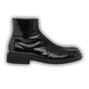 MM6 Maison Margiela Wmns Trunk Leather Ankle Boot 'Black'