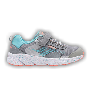 Saucony Wind Shield A/C Big Kid 'Grey Turquoise'