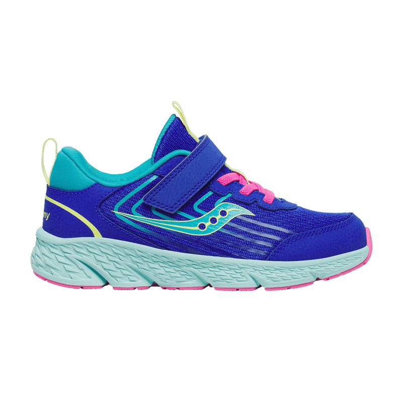 Saucony Wind 3.0 A/C Big Kid 'Purple Turquoise' SK168076
