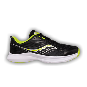 Saucony Kinvara 13 Big Kid 'Black Lime'