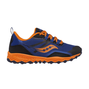 Saucony Peregrine 12 Shield Big Kid 'Navy Orange'