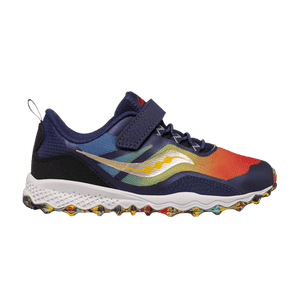 Saucony Peregrine 12 Shield A/C Big Kid 'Blue Rainbow'