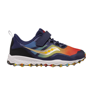 Saucony Peregrine 12 Shield A/C Big Kid 'Blue Rainbow'