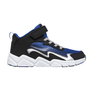 Saucony Flash A/C Mid Big Kid 'Black Blue'