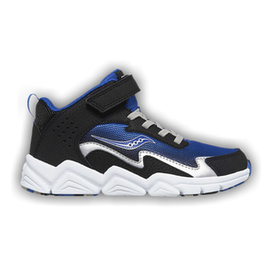 Saucony Flash A/C Mid Big Kid 'Black Blue'