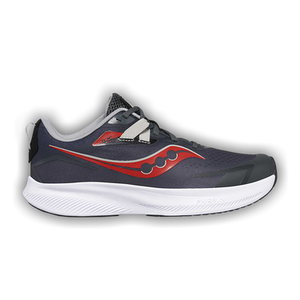Saucony Ride 15 Big Kid 'Grey Red'