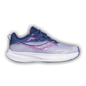 Saucony Ride 15 Big Kid 'Grey Blue Red