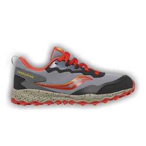 Saucony Peregrine KDZ Big Kid 'Grey Red'