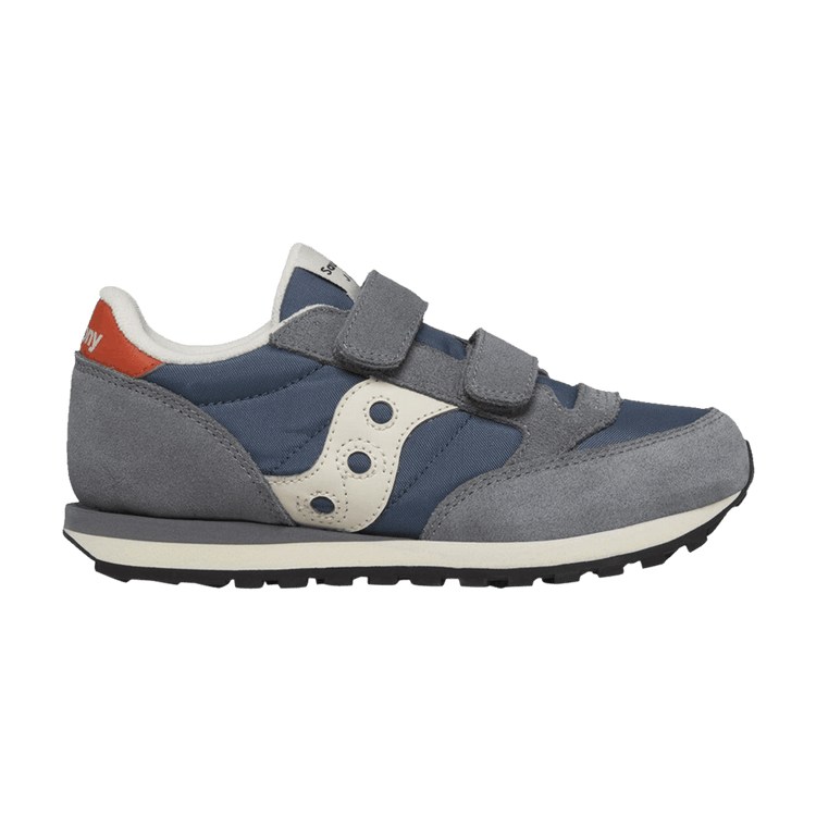 Saucony Jazz Hook & Loop Big Kid 'Grey Blue Orange' SK267828