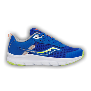 Saucony Axon KDZ Big Kid 'Blue Citron'