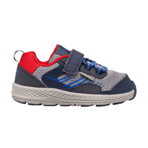 Saucony Wind Shield AC Little Kid 'Navy Grey Red'