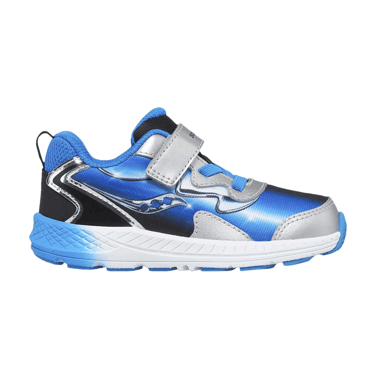 Saucony Flash 3.0 A/C Little Kid 'Black Blue Chrome' SL267635