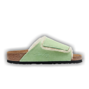 Stussy x Birkenstock Solana 'Washed Green'