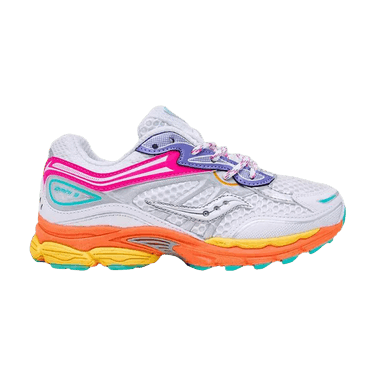 Saucony ProGrid Omni 9 Big Kid 'White Pink Orange'