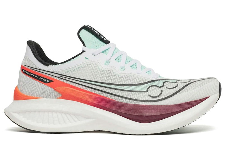 Saucony Endorphin Pro 5 White Crimson S21064-172