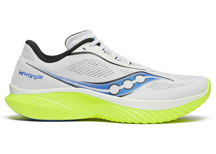 Saucony Kinvara 15 White Citron S20967-153