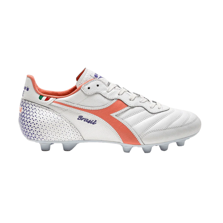 Diadora Brasil Made in Italy OG GR LT+ MDPU 'White Fresh Salmon'