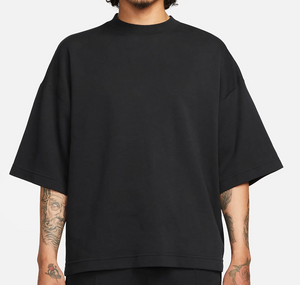 Nike Tech Fleece Short-Sleeve Top 'Black'