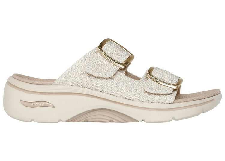 Skechers Go Walk Arch Fit 2.0 Sandal Chloe Natural (Women's) 140871-NAT