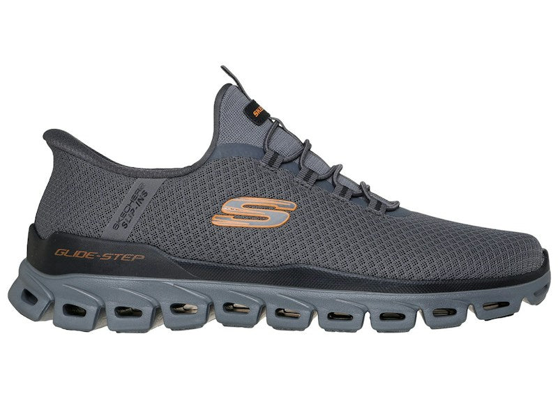 Skechers Slip-ins Glide-Step Noxus Charcoal Orange 233010-CCOR