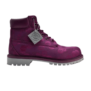 Timberland 6 Inch Premium Boot Junior 'Magenta Blue Floral'
