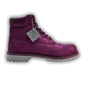 Timberland 6 Inch Premium Boot Junior 'Magenta Blue Floral'