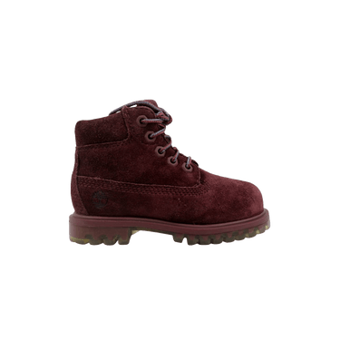 Timberland 6 Inch Premium Suede Toddler 'Dark Red'