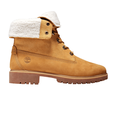 Timberland Wmns Jayne Waterproof Fleece Fold-Down Boot 'Wheat'