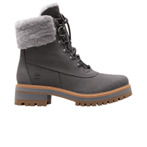 Timberland Wmns Courmayeur Valley 6 Inch Shearling Boot 'Medium Grey'
