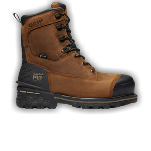 Timberland Pro Boondock HD 8 Inch Composite Toe Waterproof Work Boot 'Brown'