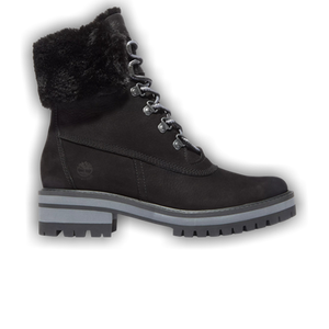 Timberland Wmns Courmayeur Valley 6 Inch Warm Lined Boot 'Black'