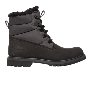 Timberland Wmns 6-Inch Puffer Boot 'Black Grey'