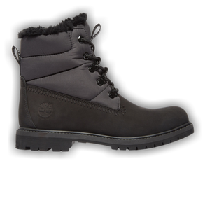 Timberland Wmns 6-Inch Puffer Boot 'Black Grey'