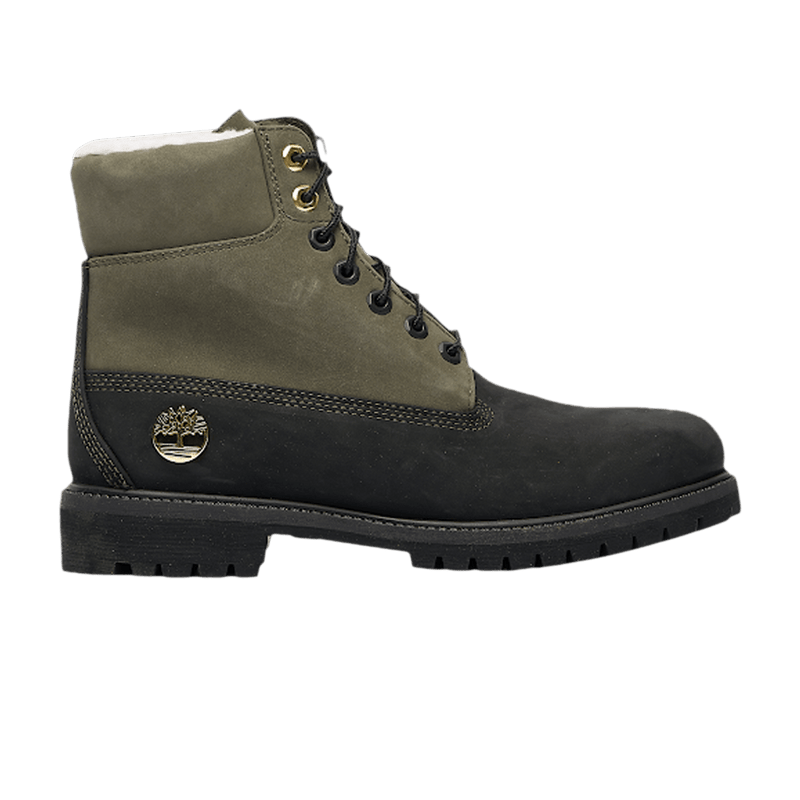 Timberland 6 Inch Premium Shearling Boot Junior 'Black Grapeleaf' TB0A2MY3 001