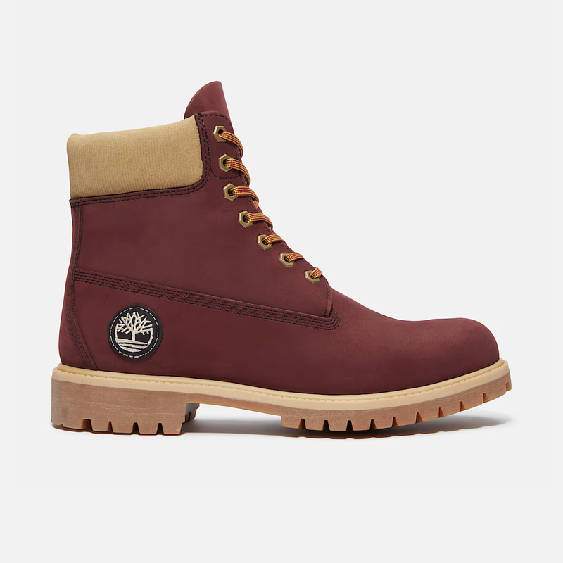 Timberland 6 Inch Premium Waterproof Boot 'Burgundy Beige'