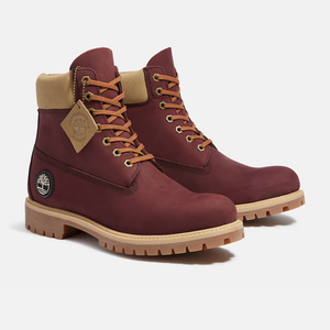Timberland 6 Inch Premium Waterproof Boot 'Burgundy Beige'