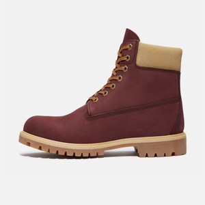 Timberland 6 Inch Premium Waterproof Boot 'Burgundy Beige'