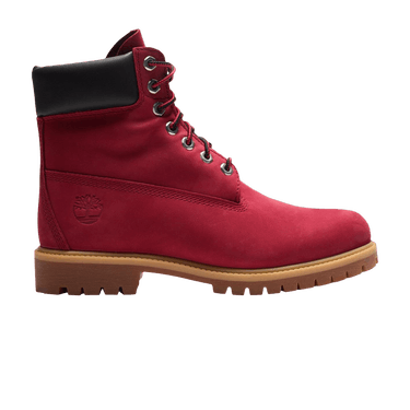 Timberland 6 Inch Premium Waterproof Boot 'Dark Red Nubuck'