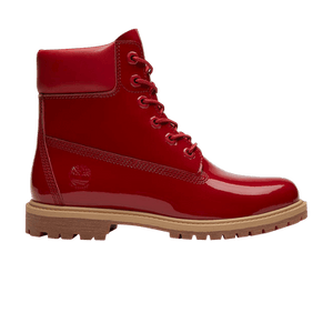 Timberland Wmns 6 Inch Premium Waterproof Boot 'Red Patent Leather'