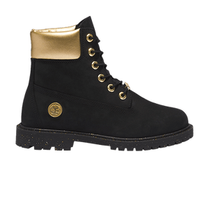 Timberland Wmns 6 Inch Premium Waterproof Boot 'Black Gold'