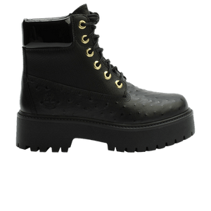 Timberland Wmns Stone Street Premium 6 Inch Waterproof Platform Boot 'Black'