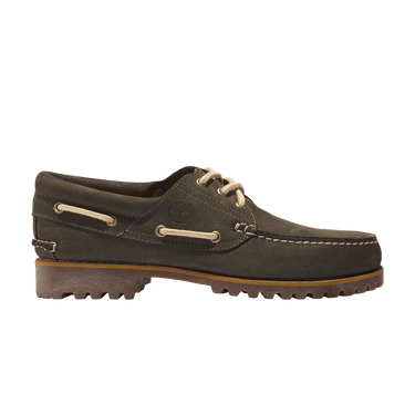 Timberland Authentic 3 Eye Classic Boat Boot 'Dark Green'