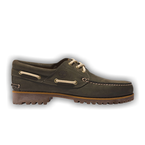 Timberland Authentic 3 Eye Classic Boat Boot 'Dark Green'