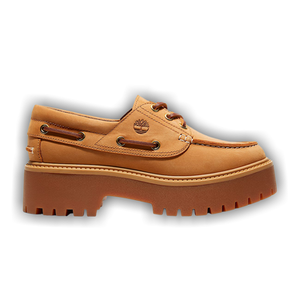 Timberland Wmns Stone Street Platform Boat Shoe 'Wheat'