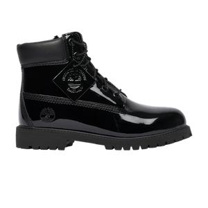 Timberland 6 Inch Premium Waterproof Boot Youth 'Black Patent Leather'